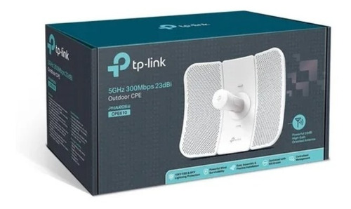 Antena Access Point Exterior Tplink Cpe610 5ghz 300mbps 23db