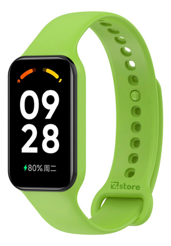 Correa Compatible Con Redmi Band 2 Verde Limon