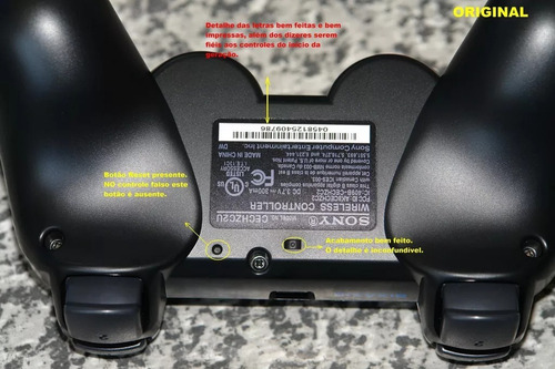 Controle Ps3 Playstation 3 Dualshock Preto 100% Certificado