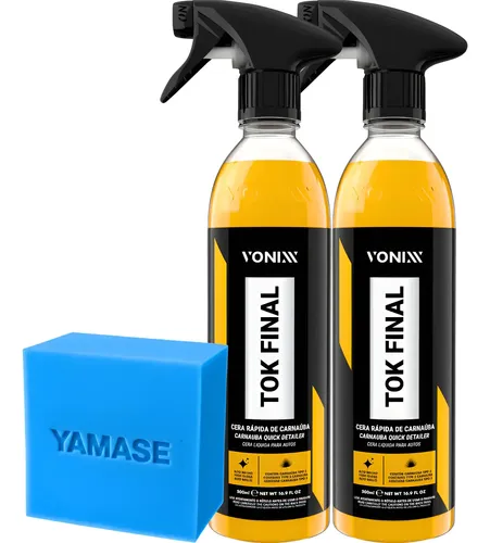 Cera Líquida Carnaúba Tok Final Vonixx 500 ml