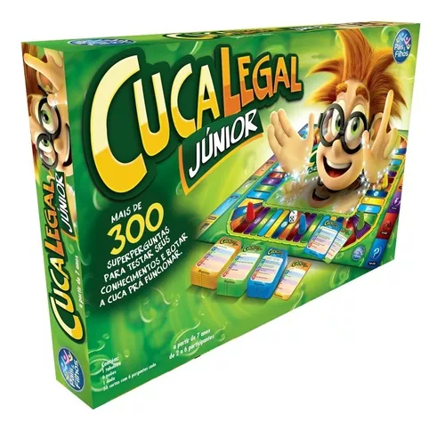 Kit 2 Jogos De Tabuleiro Infantil Cuca Legal Top E Mimica