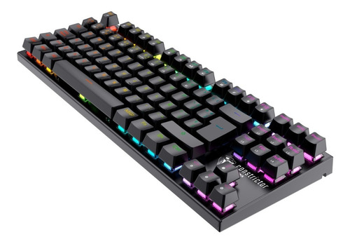 Imagen 4 de 8 de Teclado Gamer Mecanizado Constrictor By Aiwa Qwerty Metal