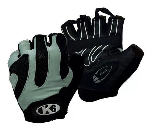 Guantes Gym Pesas Gimnasio Crossfit K6 Fitness Ultra Unisex