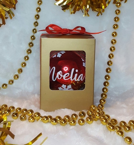 Imagen 2 de 10 de Esferas Navideñas Personalizadas, Bolas De Navidad.