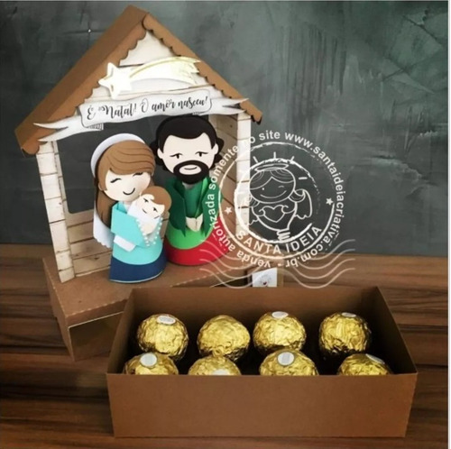 Arquivo De Corte Caixa Porta Bombom O Verdadeiro Natal | MercadoLivre Arquivo De Corte Caixa Porta Bombom O Verdadeiro Natal | MercadoLivre