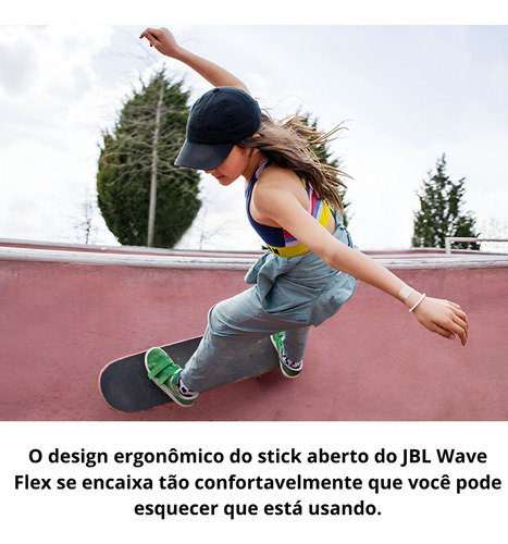 Fone De Ouvido Jbl Wave Flex Tws - Bluetooth E 32h Bateria