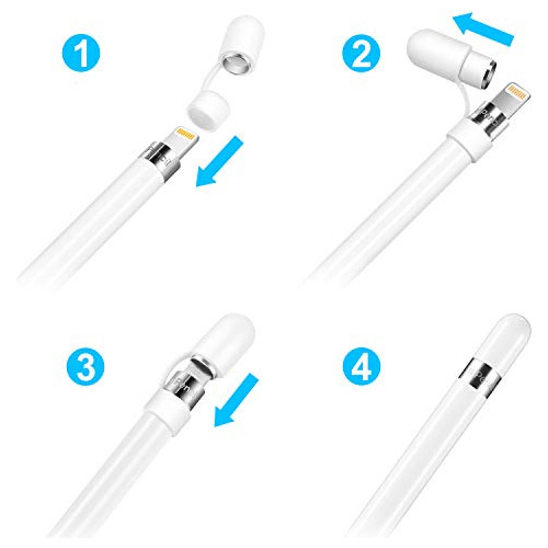 Replacement Cap Para Pencil 1st Generation Blanco