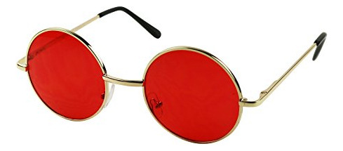 Shadyveu Retro Vintage Estilo Gafas De Sol Red Tinta Qdp6r