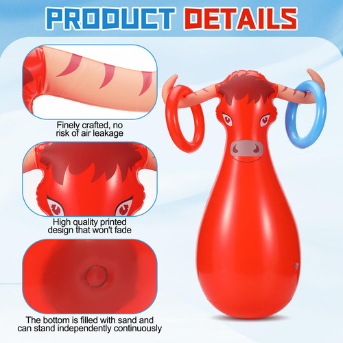 Set De Juego Inflable Bull Ring Toss Arrowbash Arrowbash