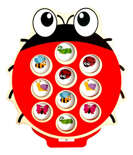 Juegos Didáctico De Memoria Montessori Aprendizaje Temprano