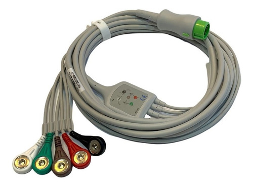 Cable Ecg 5 Derivadas Compatible Con Monitor Mindray Imec 