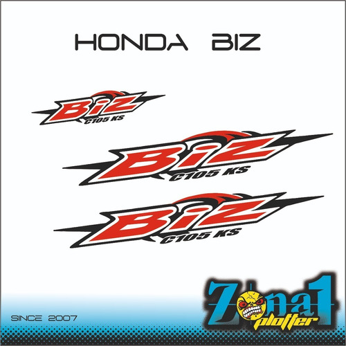 Calcomanias Honda Biz