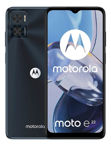 Celular Motorola Moto E22 4gb 64gb 6.5 Hd+ 16mp Astro Black