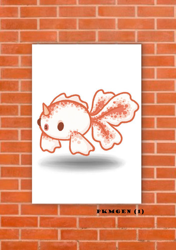 Cuadros Poster Pokemon Goldeen 33x48 Gen 1 Mercado Libre Cuadros Poster Pokemon Goldeen 33x48 Gen 1 Mercado Libre