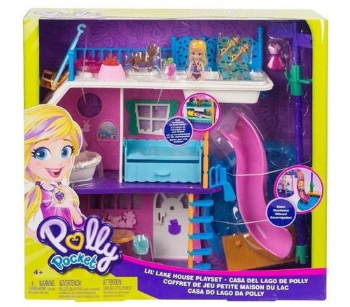 Polly Pocket - Casa Del Lago De Polly - Mattel Envio Gratis