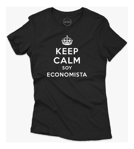 Polera Mujer Economista Profesiones Algodón Orgánico Wiwi