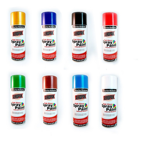 Imagen 1 de 4 de 10 Aerosoles Aeropak Spray Colores Pintura Excelente Calidad