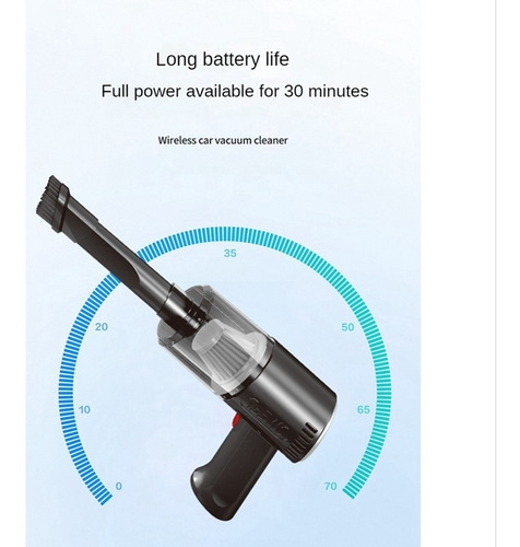Imagen 6 de 8 de Aspirador De Coche K7, 9000 Pa, Supersucción, Portátil, Para