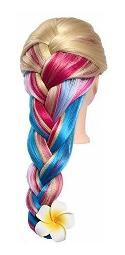Maniqui Con Cabello Sintectico De Silky