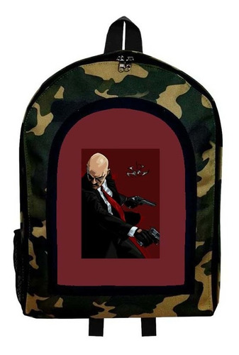 Mochila Camuflada Hitman Nueva Colección Modelo 1