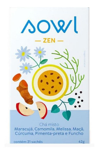 Chá Misto Zen 21 Sachês 42 G - Sowl