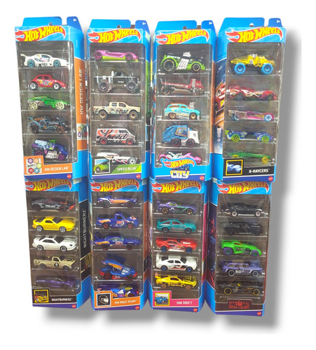 Hot Wheels Pack X5 Autos Monsters Original 1:64