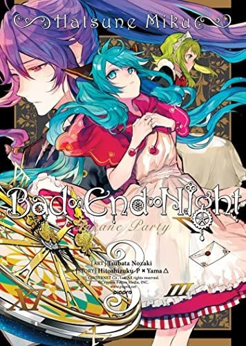 Hatsune Miku Bad End Night Vol. 3, De Yama, Hitoshizuku-p X. Editorial Seven Seas, Tapa Blanda En Inglés, 2017