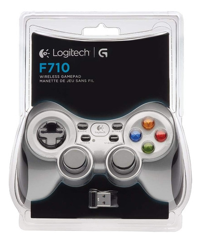 Gamepad Inalámbrico Logitech G F710, Inalámbrico De 2,4 Ghz