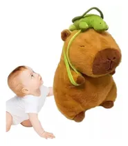 Comprar Capibara Peluche Juguetes Bebes Y Pequeñas Mochila Tortugascute Capibara, 35cm, Juguete Para Bebés, Juguete Para Niños, Relleno De Algodón De Alta Calidad