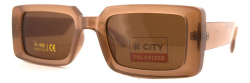 Lentes De Sol City 17508 Diseño Marron C3