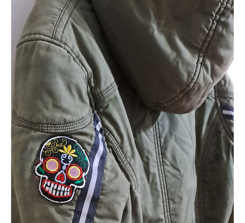 Campera Verde Tipo Militar (Usado)