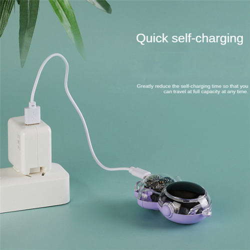 Mini Keychain Power Bank Digital Display Spaceman Power Pod