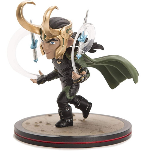 Q-fig Marvel Thor Ragnarok - Loki - Diorama!