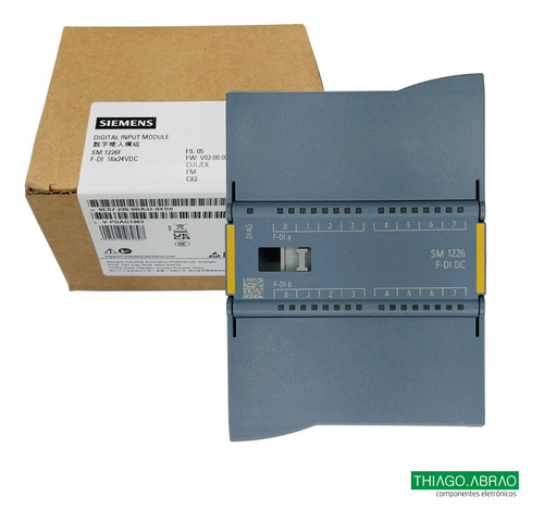 Módulo Entrada Digital Sm 1226 F Siemens 6es7 226-6ba32-0xb0