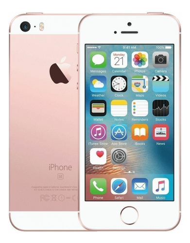 Celular iPhone SE - 2016 / 16 Gb / Ram 2 Gb / Rosa / Grado A (Reacondicionado)