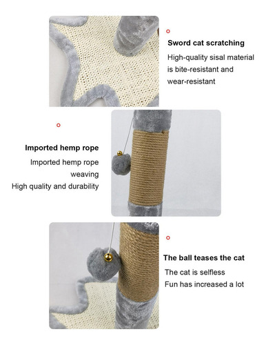 Cat Scratcher Post Linte Sisal Scratch Publics Base De Diseñ