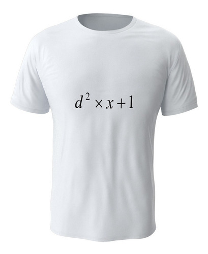 Camiseta T-shirt Formulas Matematicas Quimicas Fisicas R4