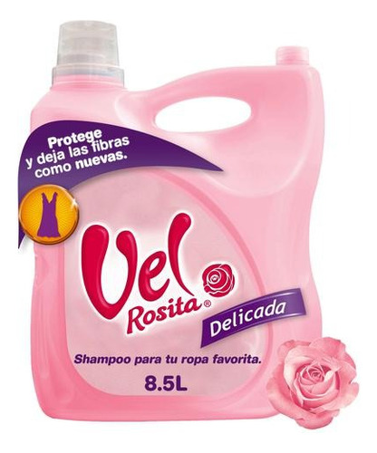 Vel Rosita Detergente Líquido Delicada 8.5 L
