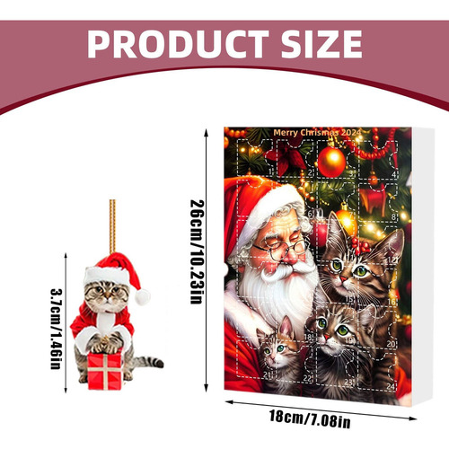 . Set De Regalo Navideño Con Decoración De Papá Noel Con