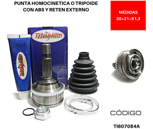 Punta Tripoide Renault Clio Ii Bb0 1.6 746 1998 2005