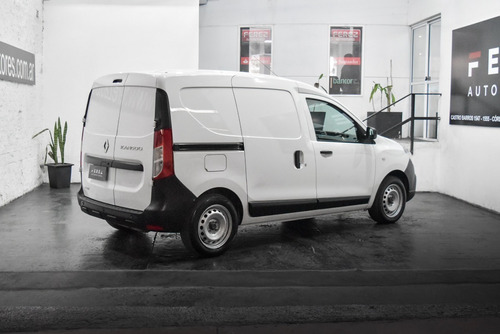 Imagen 4 de 13 de Renault Kangoo Express 1.6 Confort Gnc 2018 Blanco Impecable
