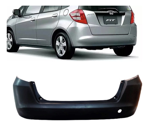 Parachoque Traseiro Envolvente Honda Fit 2009 2010 2011 2012