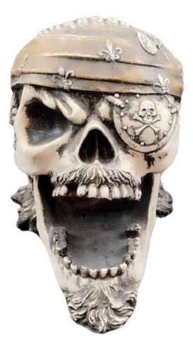 Cráneo Decorativo Para Casa O Bar Negocio, Incluye Regalo