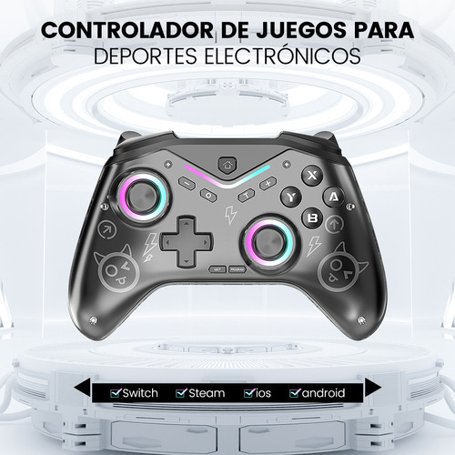 Xing Control Inalámbrico Gamepad Para Switch/pc Nintendo