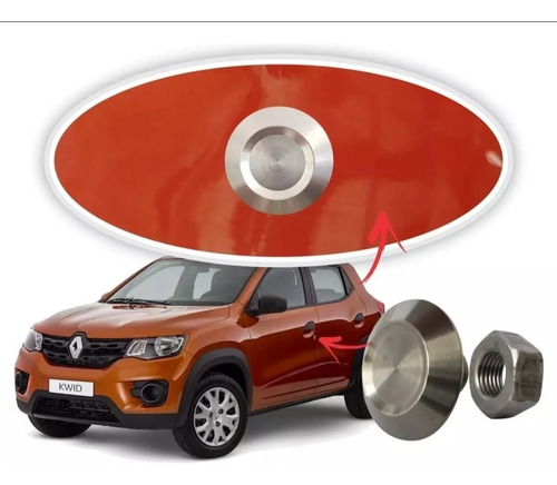 Tampa Anti Micha Miolo Fechadura Renault Kwid Keylocked 1 Un