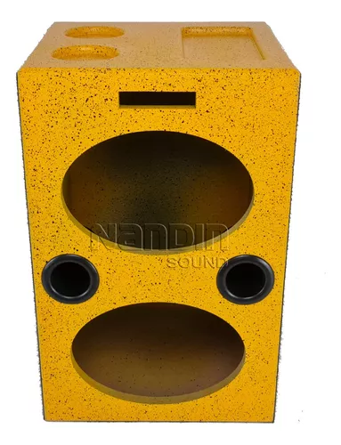 Caixa Nandin Sound Som Residencial Trio Bob Esponja 6x9 Pol.