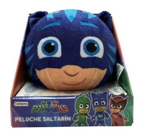 Pelota Peluche Saltarín 15cm Heroes Pijamas Tapimovil 0829