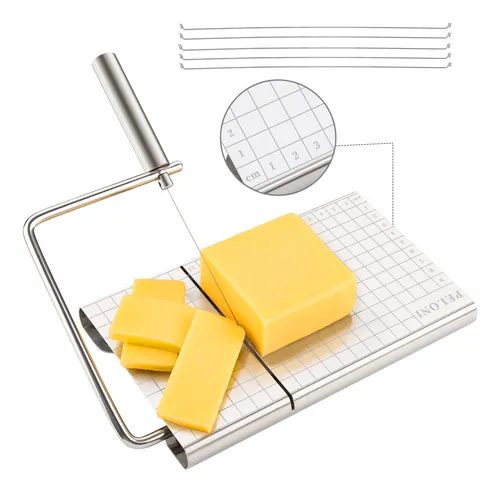 comprar Cortadora Queso Peloni Alambre Tabla Acero Inoxidable 5 Para