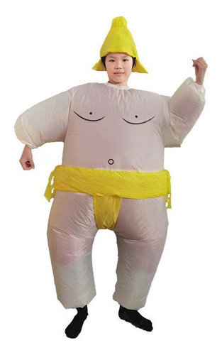 Traje Inflable De Sumo Big Fat Guy