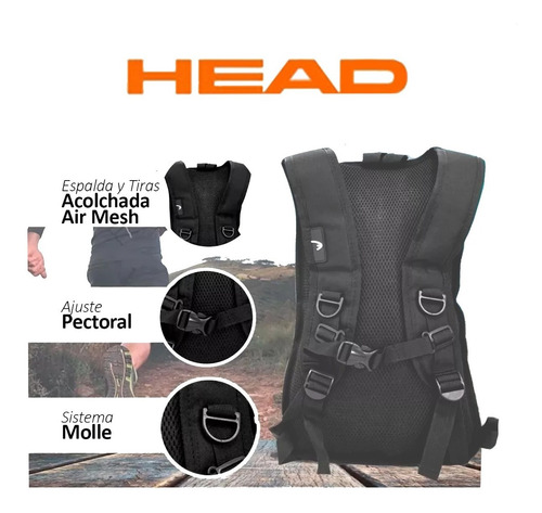 Imagen 5 de 10 de Mochila Everlast Running - 21069